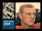 1962 Topps #140  John David Crow  Front Thumbnail