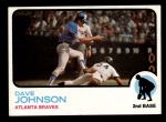 1973 Topps #550  Davey Johnson  Front Thumbnail