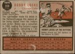 1962 Topps #359  Bobby Locke  Back Thumbnail