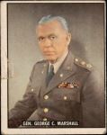 1950 Topps Freedoms War #200   General George C. Marshall Front Thumbnail