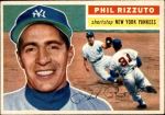 1956 Topps #113 GRY Phil Rizzuto  Front Thumbnail