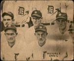 1935 Goudey 4-in-1  Earl Averill / Oral Hildebrand / Willie Kamm / Hal Trosky  Back Thumbnail