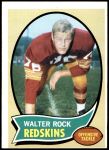 1970 Topps #218  Walter Rock  Front Thumbnail