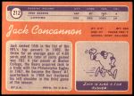 1970 Topps #212  Jack Concannon  Back Thumbnail