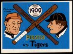 1970 Fleer World Series #6   -  Honus Wagner / Ty Cobb 1909 Pirates vs. Tigers   Front Thumbnail