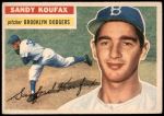 1956 Topps #79 Sandy Koufax Front Thumbnail