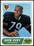 1968 Topps #205  Dick Evey  Front Thumbnail