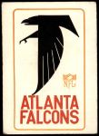 1966 Philadelphia #1   Falcons Logo Front Thumbnail
