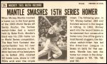 1964 Topps Giants #25  Mickey Mantle  Back Thumbnail