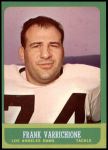 1963 Topps #42  Frank Varrichione  Front Thumbnail