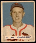 1949 Bowman #111  Red Schoendienst  Front Thumbnail
