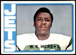 1972 Topps #246  W.K. Hicks  Front Thumbnail