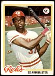 1978 Topps #556  Ed Armbrister  Front Thumbnail