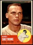 1963 Topps #276  Barry Shetrone  Front Thumbnail