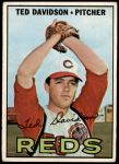 1967 Topps #519  Ted Davidson  Front Thumbnail