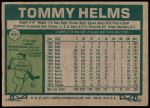 1977 Topps #402  Tommy Helms  Back Thumbnail