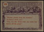 1959 You'll Die Laughing #41   Did you say there was Back Thumbnail