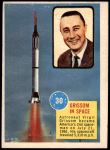 1963 Topps Astronaut Popsicle #30   Grissom in Space Front Thumbnail