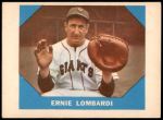 1960 Fleer #17  Ernie Lombardi  Front Thumbnail
