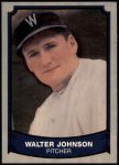 1989 Pacific Legends #192  Walter Johnson  Front Thumbnail
