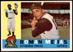 1960 Topps #484 Pirates TEAM card w/Roberto Clemente