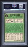 1967 Topps #430  Pete Rose  Back Thumbnail