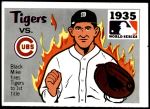 1971 Fleer World Series #33   -  Mickey Cochrane 1935 Tigers / Cubs  Front Thumbnail