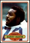 1980 Topps #270  Harvey Martin  Front Thumbnail