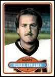 1980 Topps #164  Russell Erxleben  Front Thumbnail