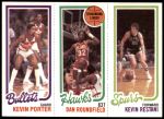 1980 Topps   -  Kevin Porter / Dan Roundfield / Kevin Restani 250 / 20 / 211 Front Thumbnail