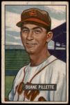 1951 Bowman #316  Duane Pillette  Front Thumbnail