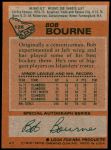 1978 Topps #126  Bob Bourne  Back Thumbnail