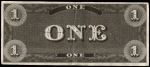 1962 Topps Civil War News Currency   $1 Serial #3691 Back Thumbnail