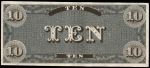1962 Topps Civil War News Currency   $10 Serial #45956 Back Thumbnail