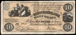1962 Topps Civil War News Currency   $10 Serial #77389 Front Thumbnail