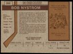 1973 O-Pee-Chee #202  Bob Nystrom  Back Thumbnail