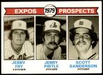 1979 Topps #720   -  Jerry Fry / Jerry Pirtle / Scott Sanderson Expos Prospects Front Thumbnail