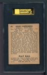 1940 Play Ball #40  Hank Greenberg  Back Thumbnail