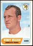 1968 Topps #54  Bobby Walden  Front Thumbnail