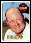 Joe Schultz Seattle Pilots Custom Baseball Card 1969 Style -  Denmark