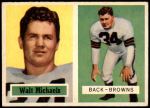 1957 Topps #102  Walt Michaels  Front Thumbnail