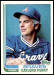 1982 Topps #115  Gaylord Perry  Front Thumbnail