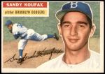 1956 Topps #79  Sandy Koufax  Front Thumbnail