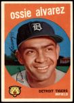 1959 Topps #504  Ossie Alvarez  Front Thumbnail