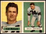 1957 Topps #102  Walt Michaels  Front Thumbnail