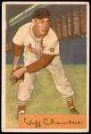 1954 Bowman #126  Cliff Chambers  Front Thumbnail