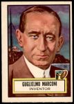1952 Topps Look 'N See #69  Guglielmo Marconi  Front Thumbnail