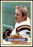 1980 Topps #329  Rick Danmeier  Front Thumbnail