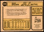 1974 O-Pee-Chee #409  Ike Brown  Back Thumbnail