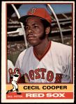 1976 O-Pee-Chee #78  Cecil Cooper  Front Thumbnail